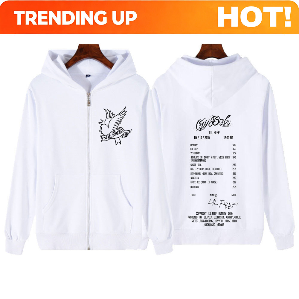 Rapper Lil Peep Cry Baby Album - đánh giá và giá Winter Clothing Pk