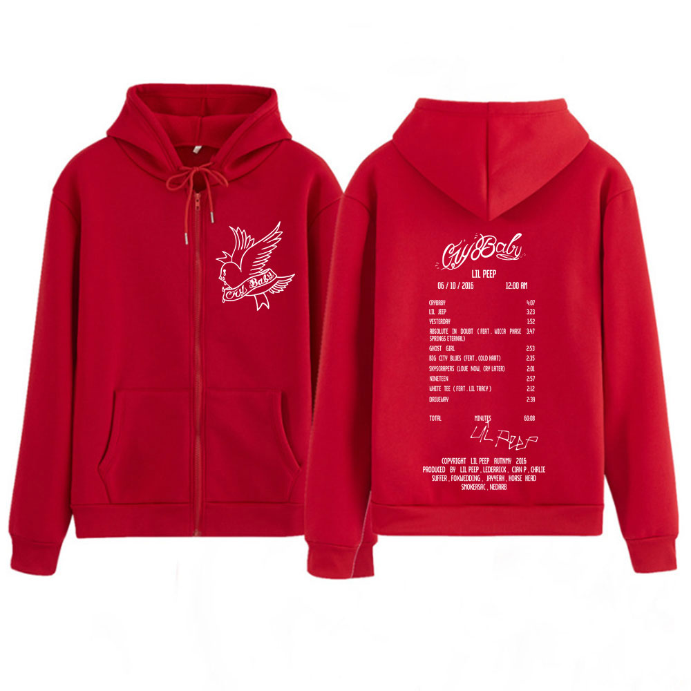 Rapper Lil Peep Cry Baby Album - đánh giá và giá Winter Clothing Pk