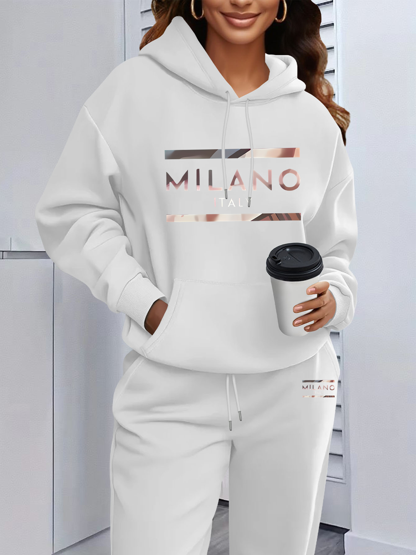 2026 Womens Print Hooded Sweat - đánh giá và giá Winter Clothing For Women