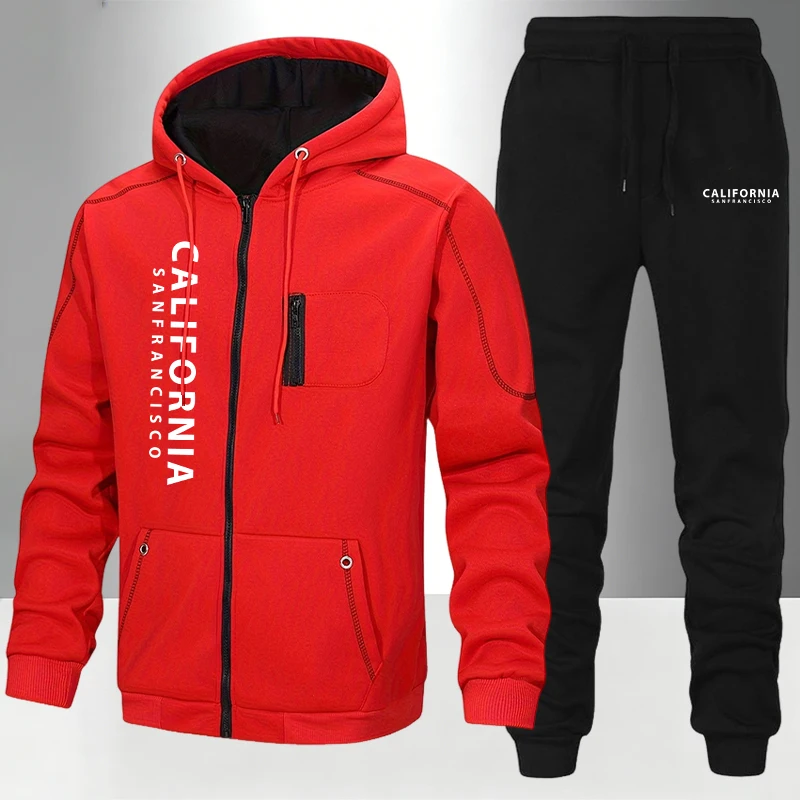 Men's Tracksuit Casual Hoodie  - đánh giá và giá Winter Clothing Pk