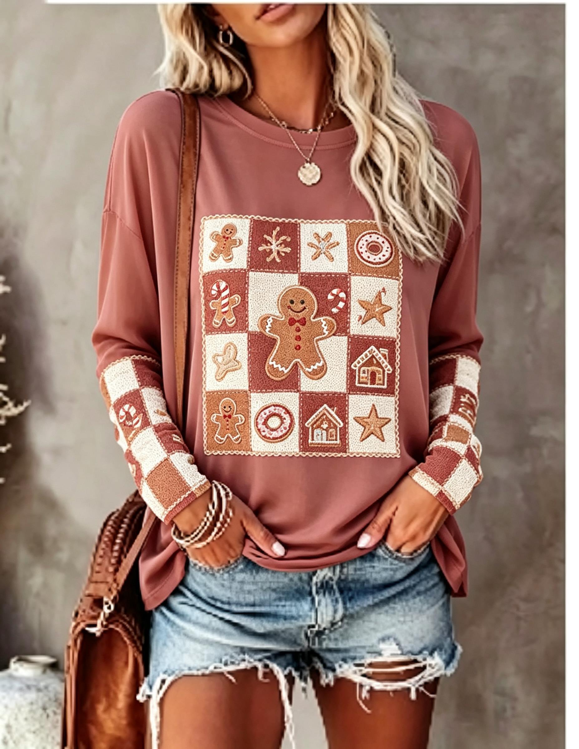 Women Long Sleeve T Shirt Fox  - đánh giá và giá Winter Clothing For Women