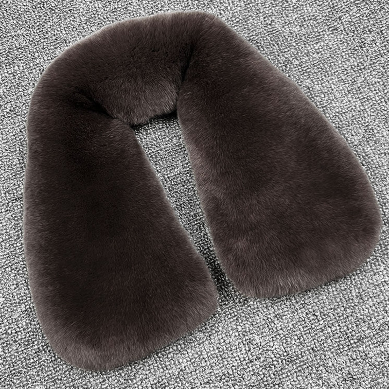 100% Rex Rabbit Fur Collar Men - đánh giá và giá Winter Clothing Pk