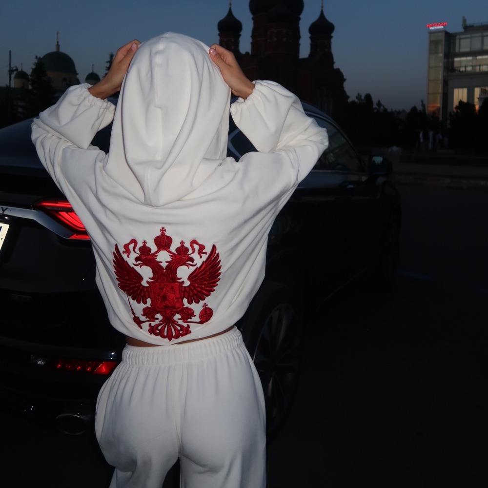 Street Trend Back Embroidered  - đánh giá và giá Winter Clothing For Women